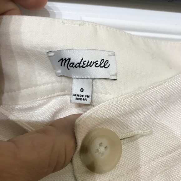 Made well Linen wide leg pants cream - Picture 7 of 8